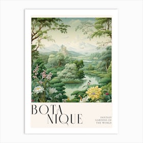 Botanique Fantasy Gardens Of The World 51 Art Print