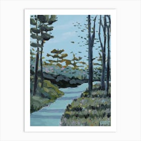 Path In The Woods Art Print