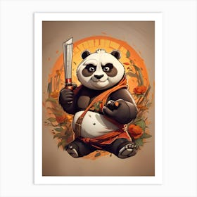 Panda Bear 2 Art Print