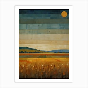 Field Of Wheat 1 Art Print