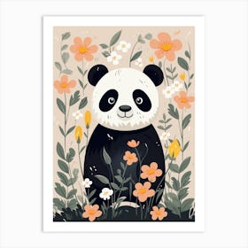 Baby Animal Illustration  Panda 3 Art Print