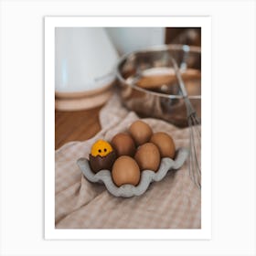 Eggs In A Bowl 1 Art Print