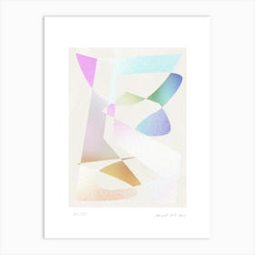 Simple art line no 50 1 Art Print