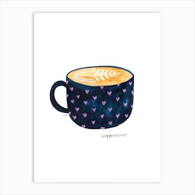 Cappuccino Art Print