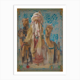 Camels 1 Art Print