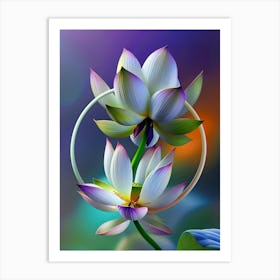 Lotus Flower 151 Art Print