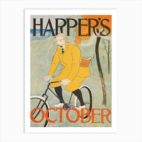 Harper's October Art Print