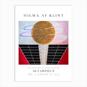 Hilma Af Klint Altarpiece No X Art Print