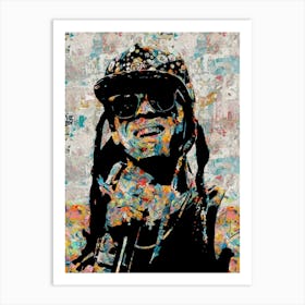 Lil Wayne Singer Art Print