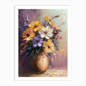 Flowers In A Vase 14 Art Print