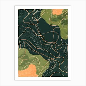 Abstract Pattern 1 Art Print