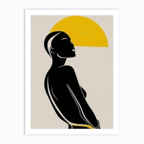 Woman In The Sun Art Print