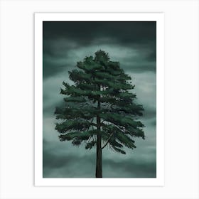 Pine Tree Art Print