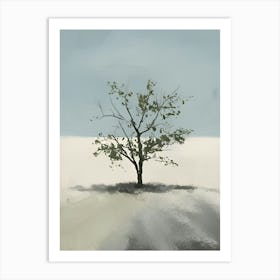 Lone Tree 4 Art Print