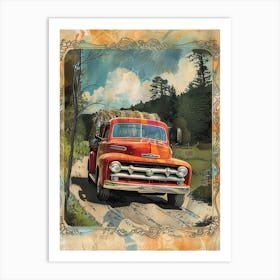 Classic Cars 2 Art Print