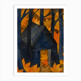 Cabin In The Woods 3 Art Print