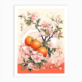 Chinese Tangerine Art Print