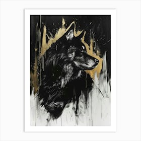 Wolf Art Art Print