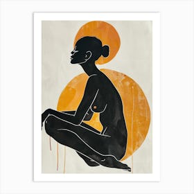 'Nude' Boho | Nude Series Art Print