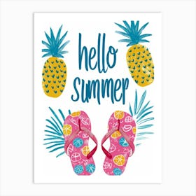 Hello Summer 2 Art Print