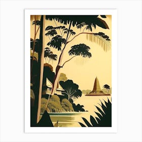 Koh Kood Thailand Rousseau Inspired Tropical Destination Art Print