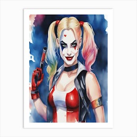 Harley Quinn 2 Art Print