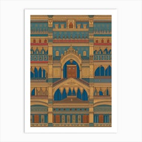 Rajasthan Palace Art Print