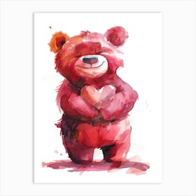 Lots O Huggin Bear Art Print