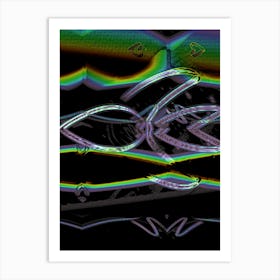 Abstract Fractal 1 Art Print