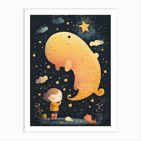 Starry Night Children's Art Print