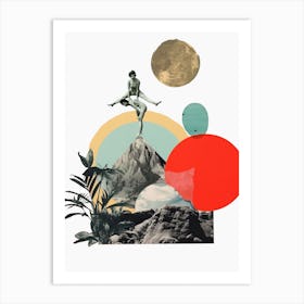 'The Mountain' Art Print