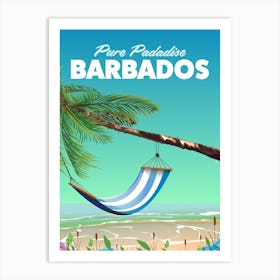 Pure Paradise Barbados Art Print