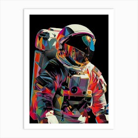 Astronaut In Space 1 Art Print