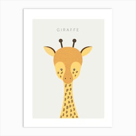 Giraffe Art Print