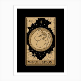 The Full Moon 2 Art Print