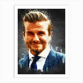 David Beckham Art Print