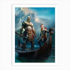 God Of War 1 Art Print