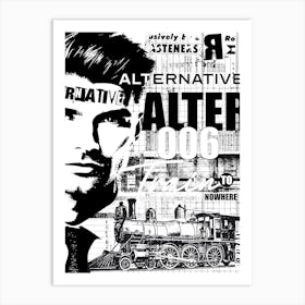 Alternative 006. The train to Nowhere Affiche