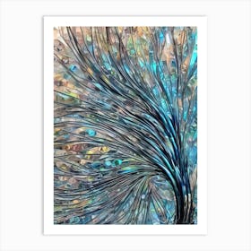 Branches And Crystals Art Print