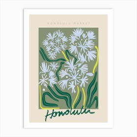 Honolulu Market Art Print