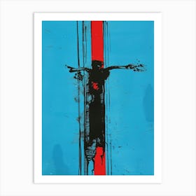 Christ On The Cross Art Print