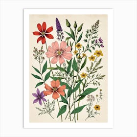 Wildflowers 7 Art Print