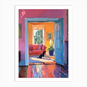 Room With A Dog Art Print