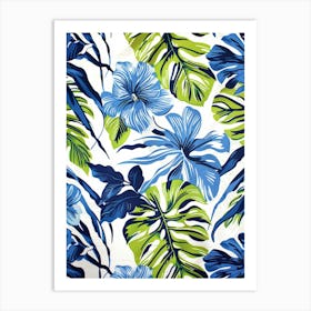 Tropical Leaves 193 Art Print