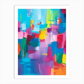 Abstract Painting 1632 Art Print