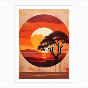 Sunset 5 Art Print