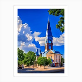 College Station  1 Photography Art Print