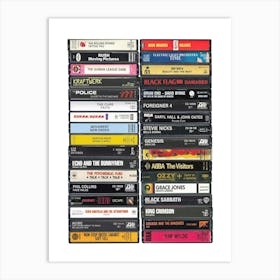 1981 Music - Cassette Print - Born in '81 Art Print