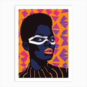 Afro-American Woman 66 Art Print