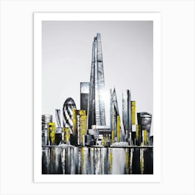 London Skyline 3 Art Print